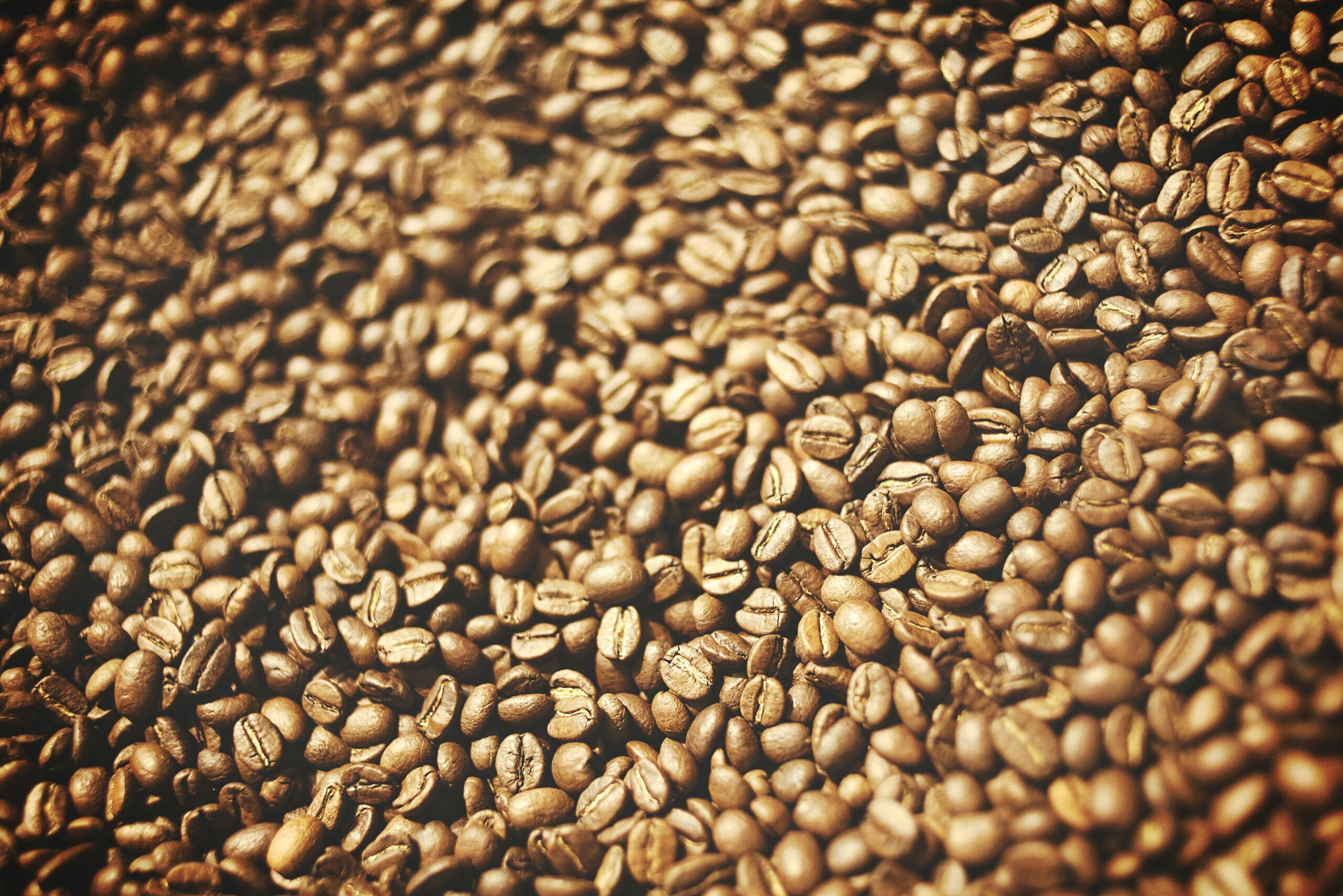grinding coffee beans