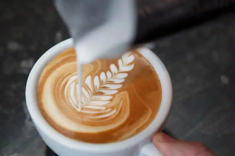 history of latte art