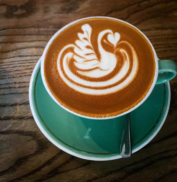 history of latte art