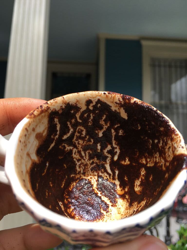 coffee cup fortune telling