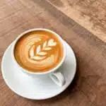 Cafe Latte and Visual Feast