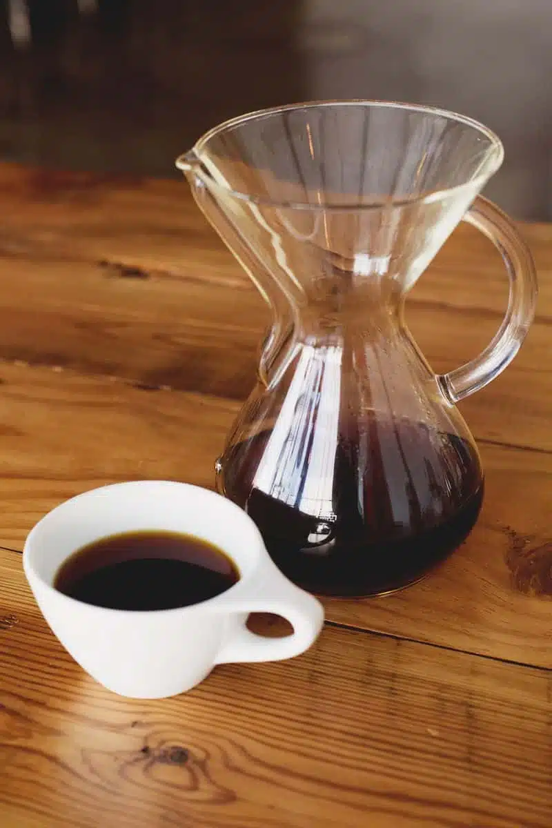 chemex coffee brewing