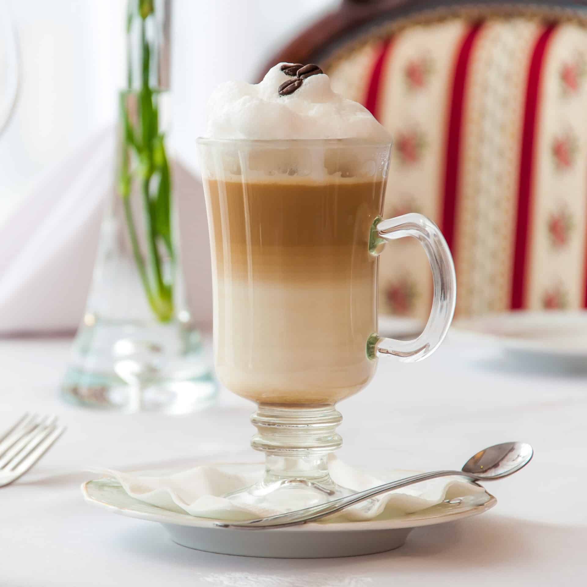 history of latte macchiato