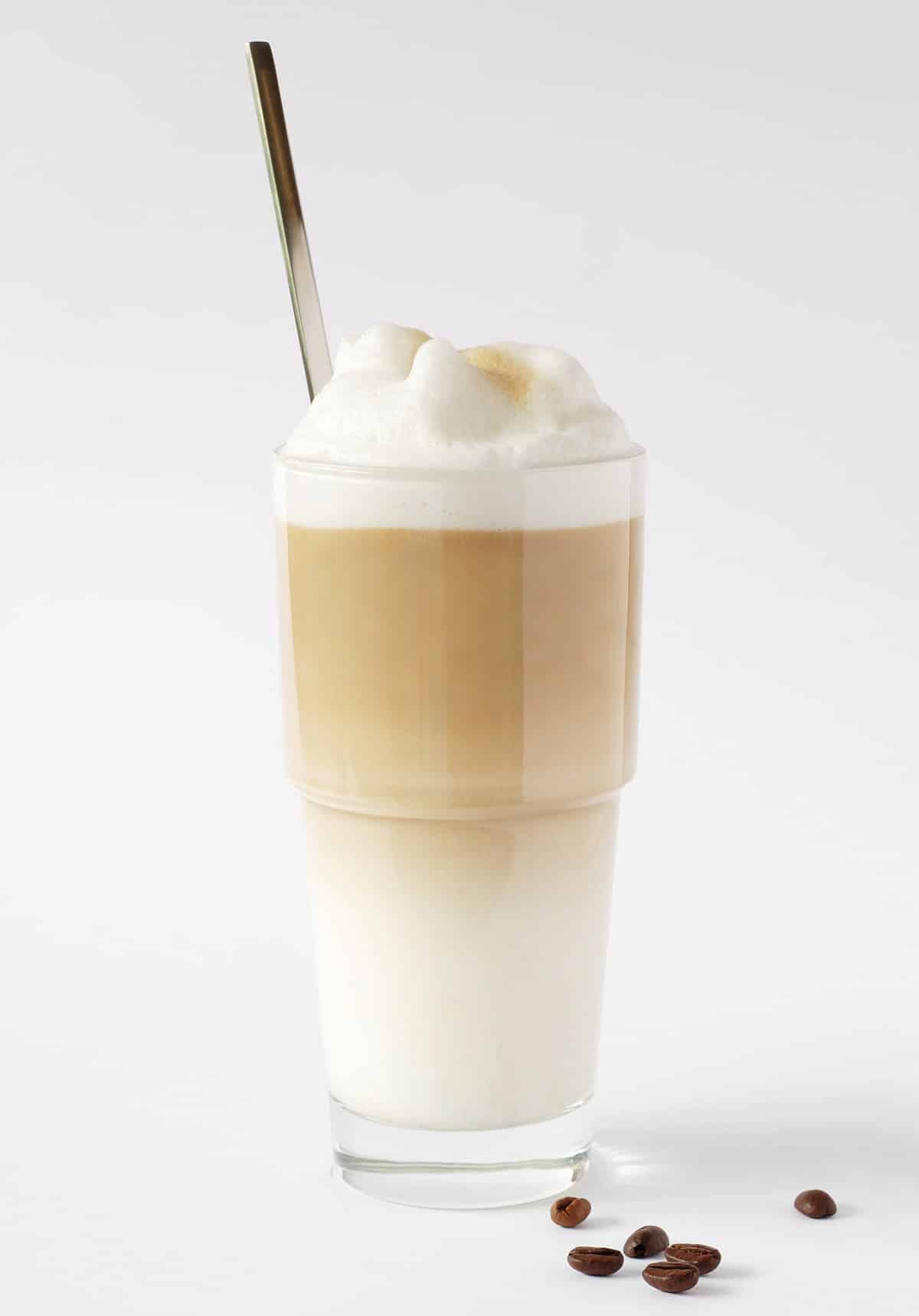 history of latte macchiato