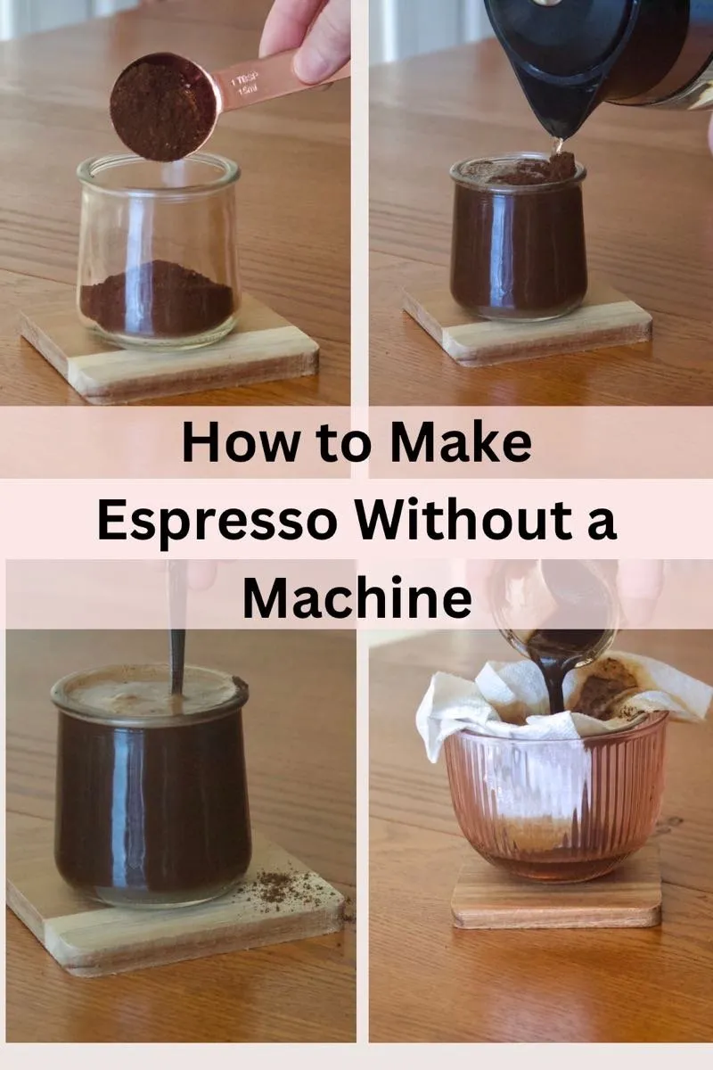 espresso without a machine