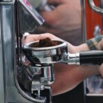 Bowls of ground coffee in different textures illustrating a coffee grind size chart