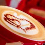 Cappuccino topped with thick foam, showing how to froth milk without a frother